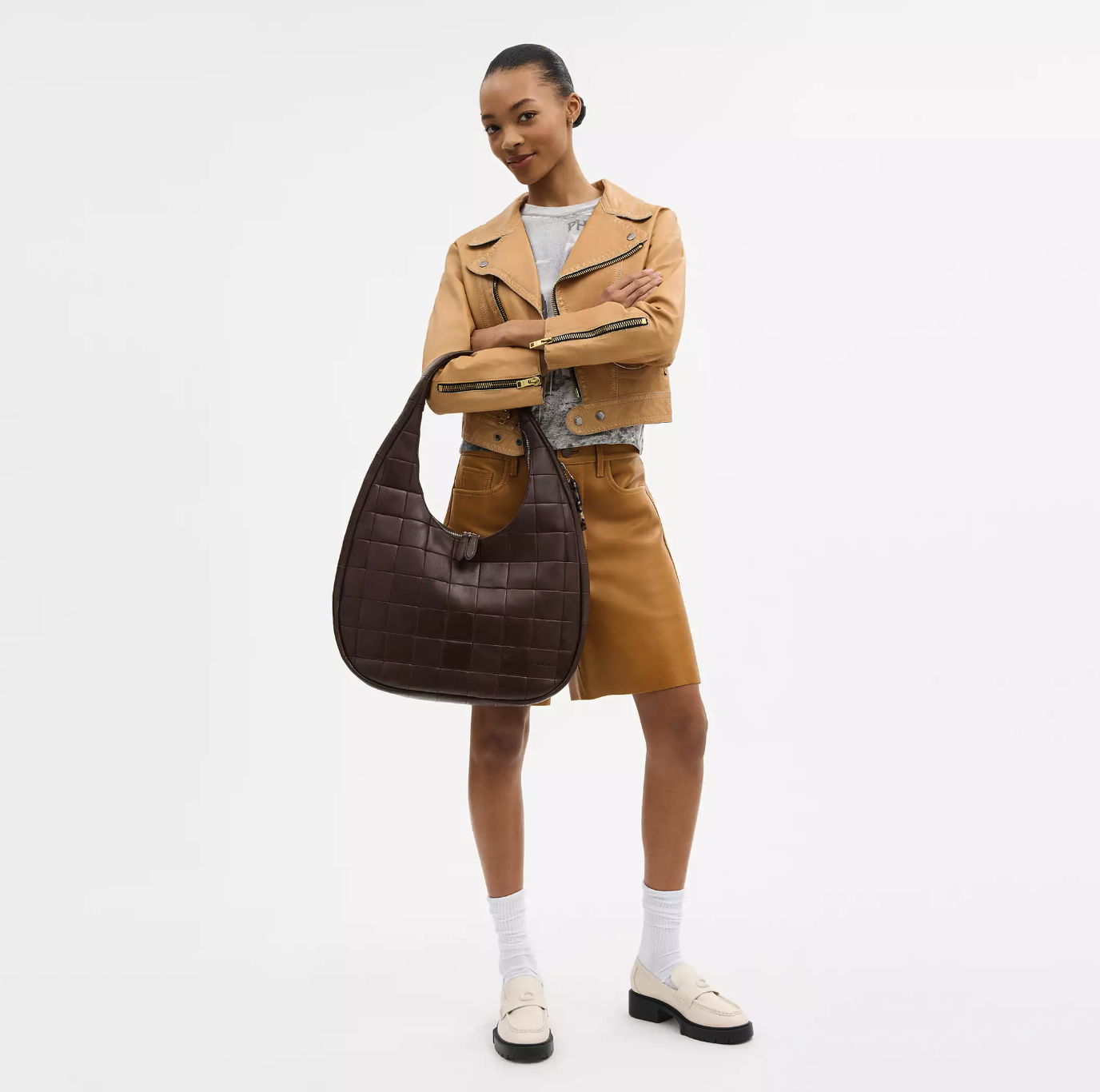 COACH Alter/Ego Crescent Shoulder Bag