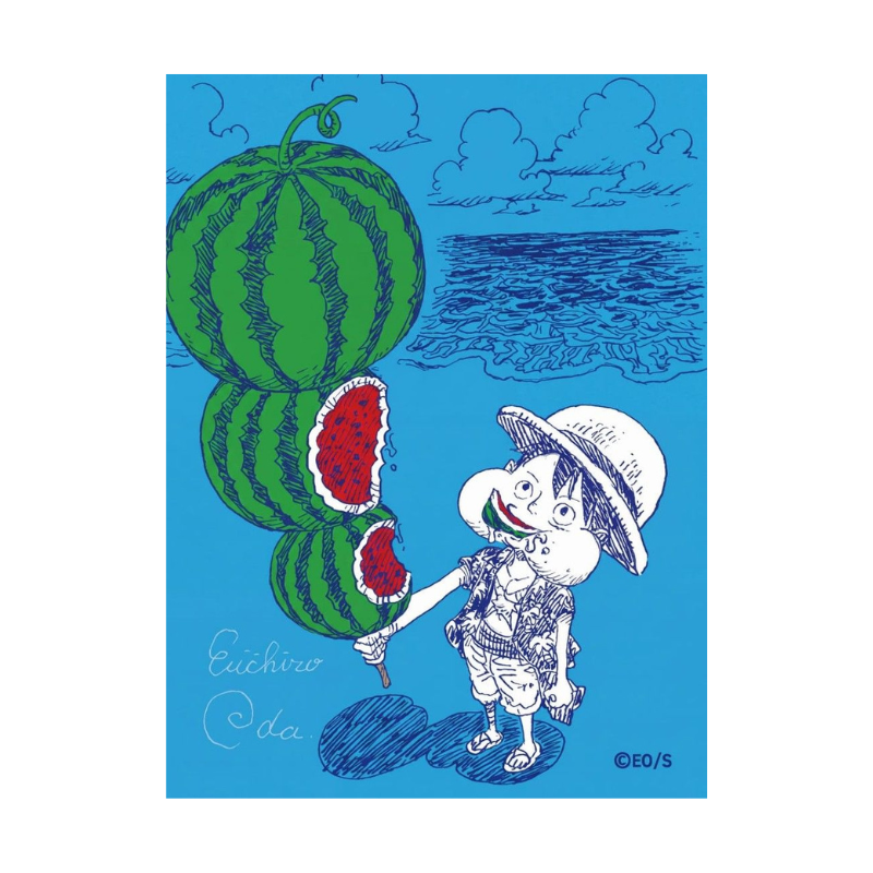 ONE PIECE - Promo Card Pack 路飛西瓜卡 路飛西瓜金屬特典卡 NATSUCOMI 2026 