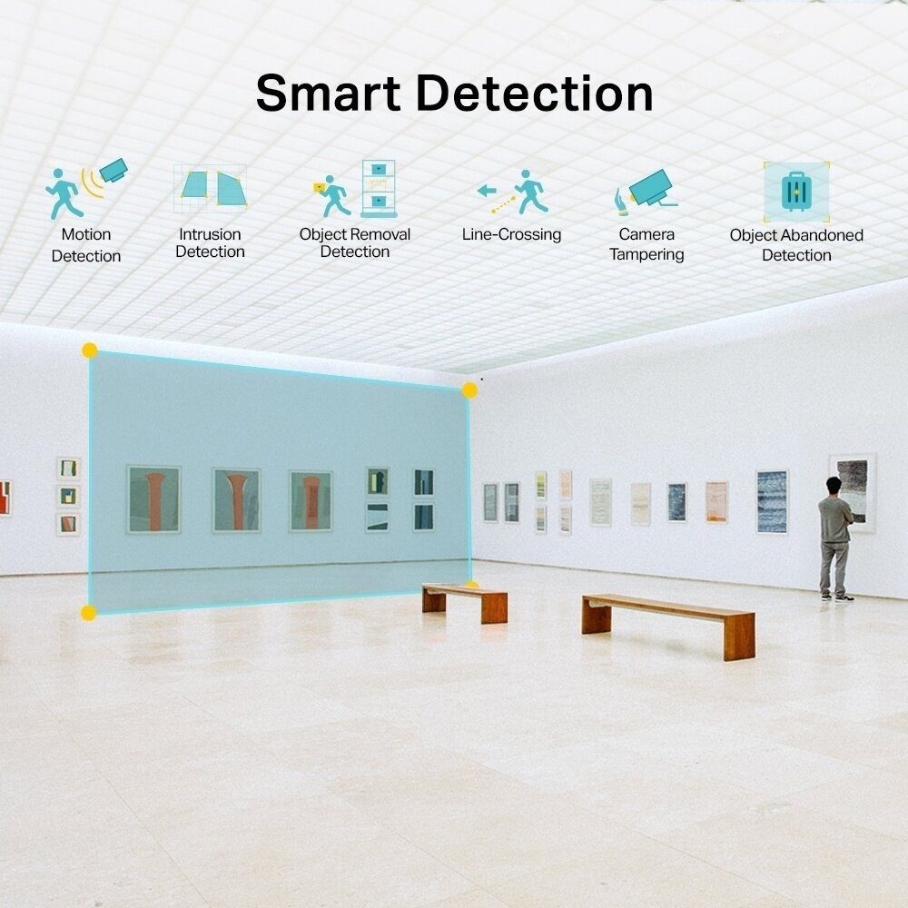TP Link Vigi C420I 2MP 3MP 4MP 2.8mm 4mm Turret PoE Network Full Colour Outdoor Camera CCTV
