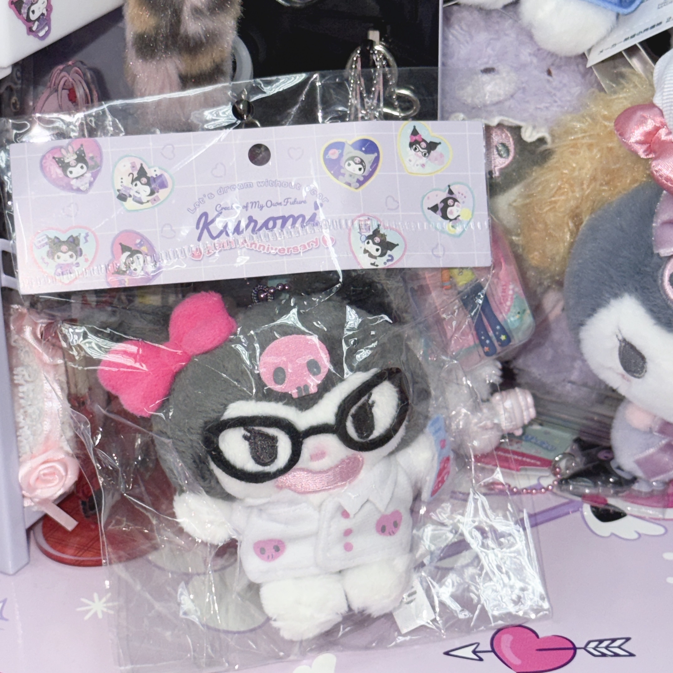 韓版 Kuromi 8cm 科學家吊飾