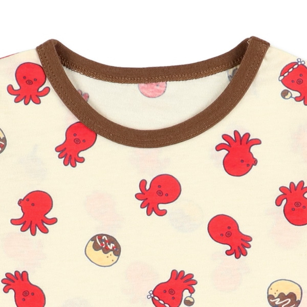 🇯🇵預訂 日本直送🇯🇵章魚燒滿印包腹短袖家居服上下套裝