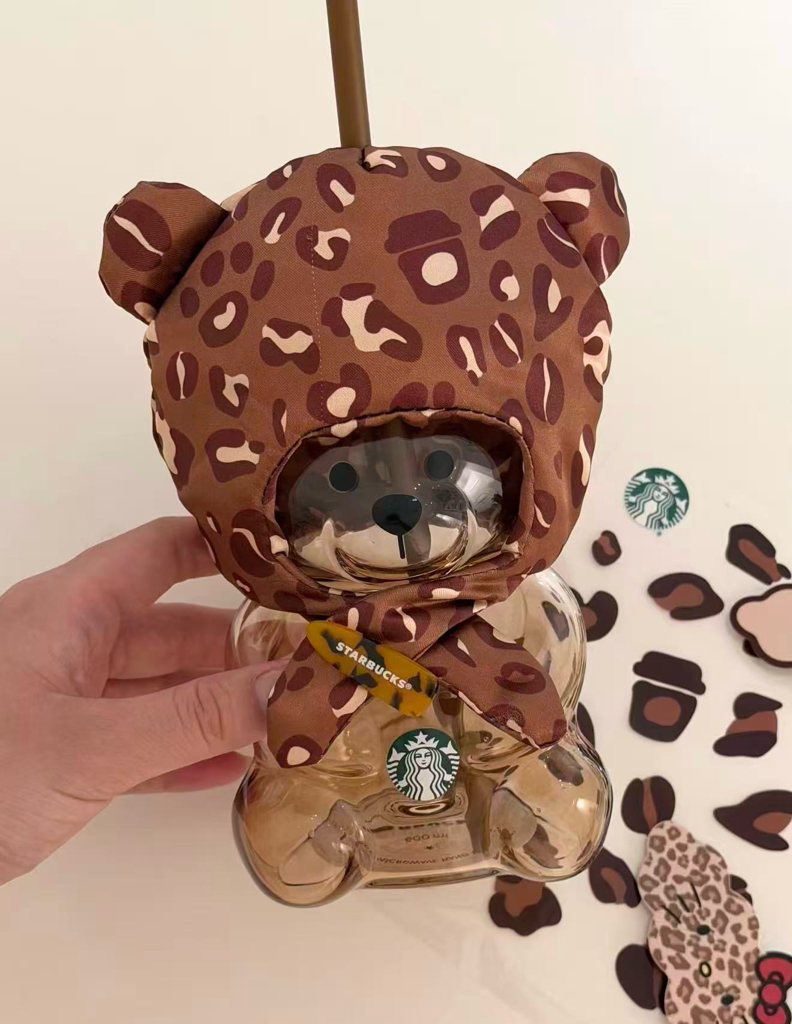 Starbucks新款豹紋系列