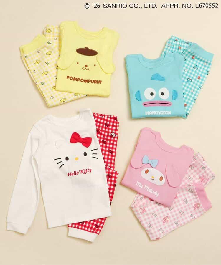 Sanrio 嬰兒人物睡袋套裝 Hello Kitty MyMelody Pompompurin 水怪
