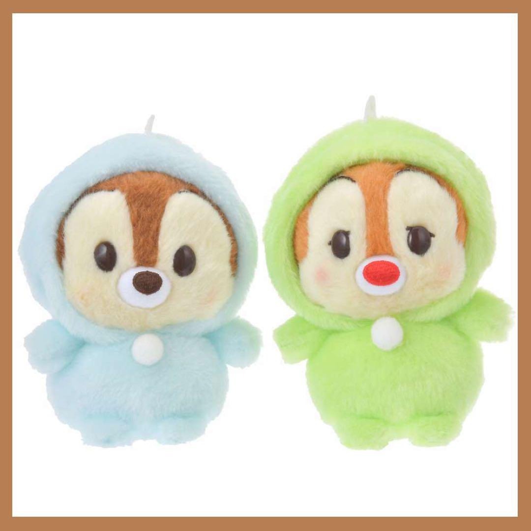 [現貨] [JDS] CHIP AND DALE 恐龍系列 | CHIP | DALE | 迷你毛公仔 {TF2506025}