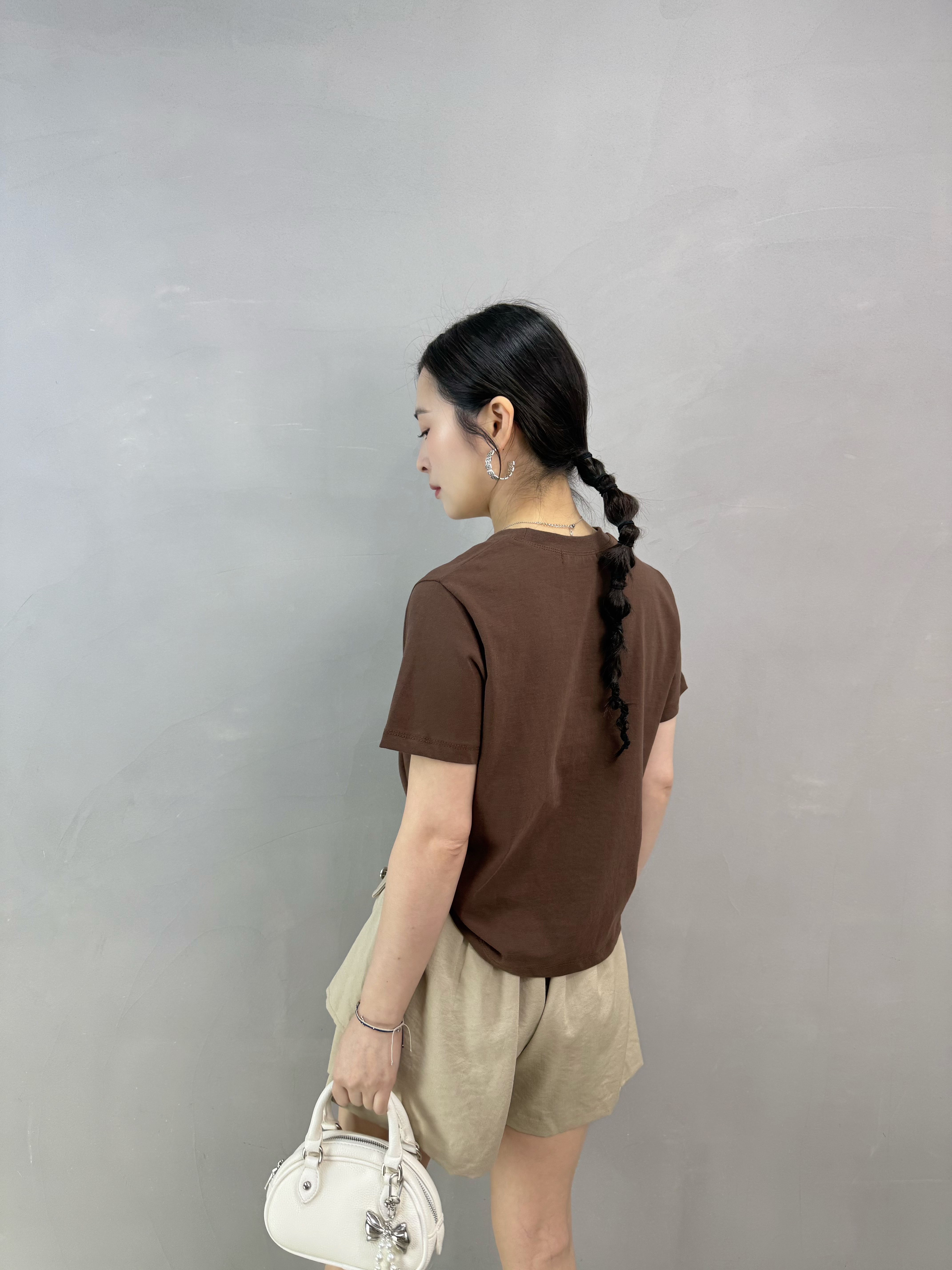 S63 屋仔print短Tee