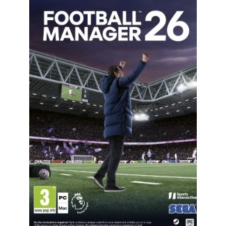 (🔥NEW RELEASE🔥) Football Manager 2026 Console (Xbox Series X/S & PC Windows 10 & 11)  Digital Download