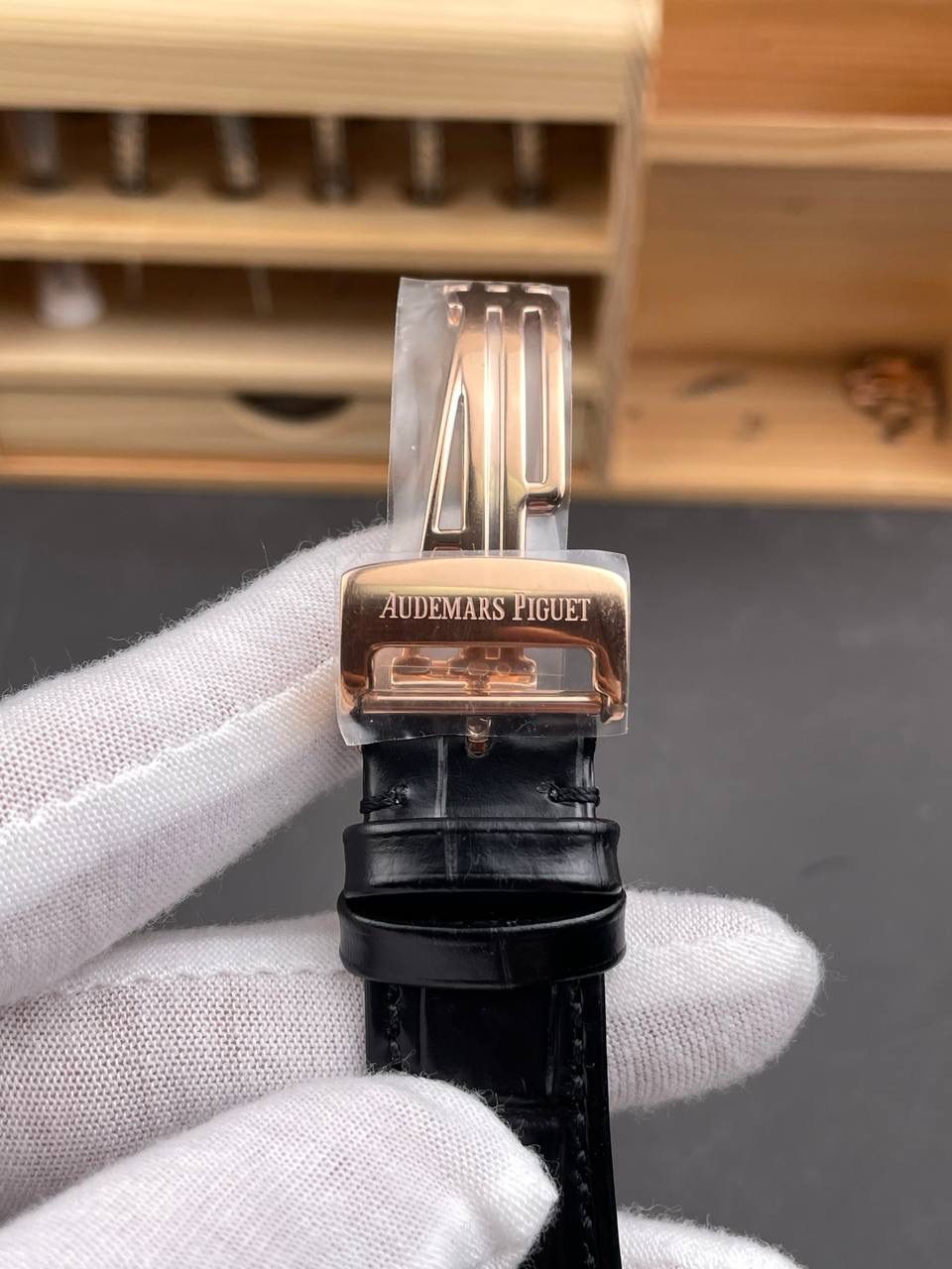 🚀皇家橡树15500 玫瑰金黑盘/41mm/4302机💯