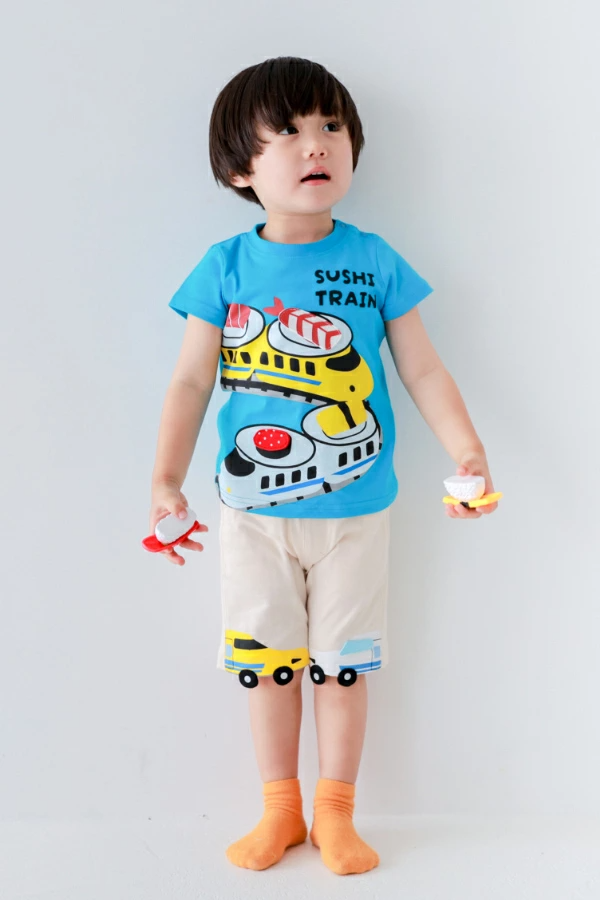 🆕【⭐訂購⭐】 🇯🇵日本直送 🌀#新幹線 可愛列車主題造型 短褲［2款選］🌀[ELDA-0217][260523]