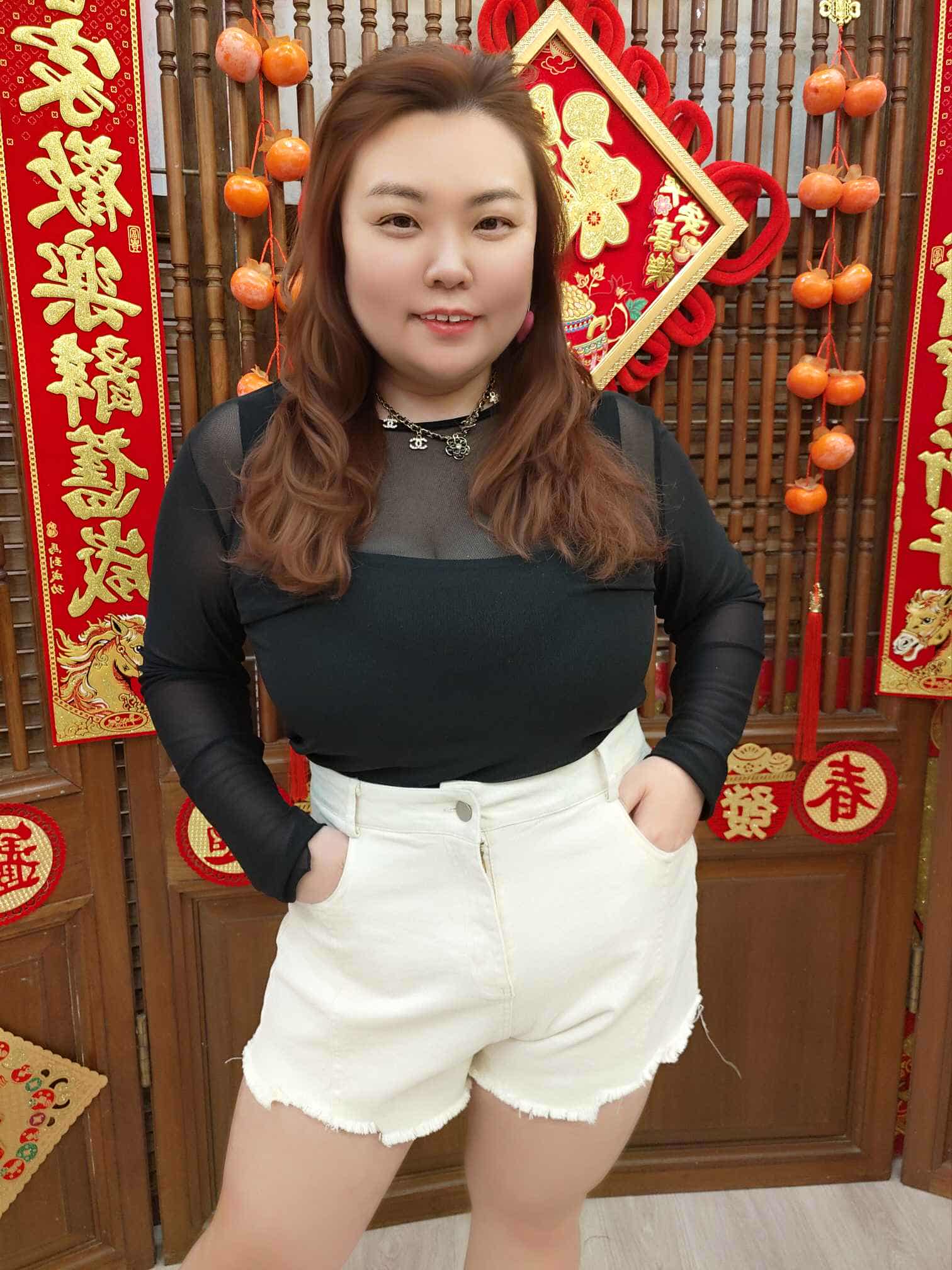 NFD11 TW#1545A 毛边高腰阔腿短裤