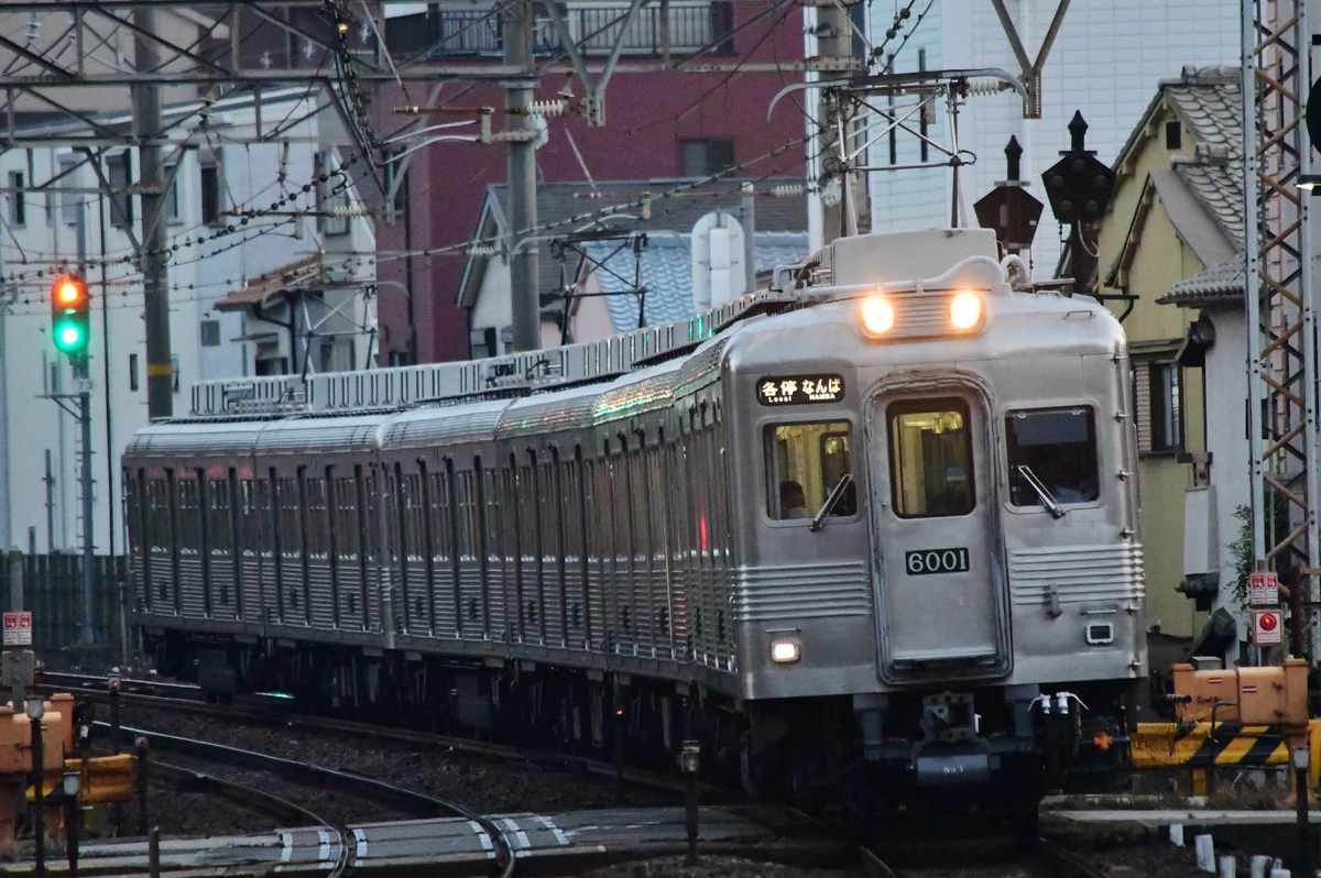 不銹鋼型南海電鉄6000系(無塗装) Kato N