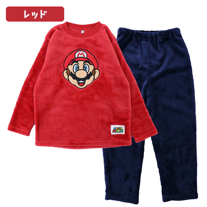 🆕【⭐訂購⭐】🇯🇵日本直送 🌀 #SuperMario 絨毛家居服套裝 [2款選] 🌀 [PLJA-0156][261117]