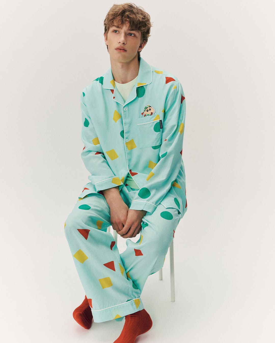 新品限時優惠) SPAO - 韓國 SPAO x  蠟筆小新 睡衣 2026 FALL 