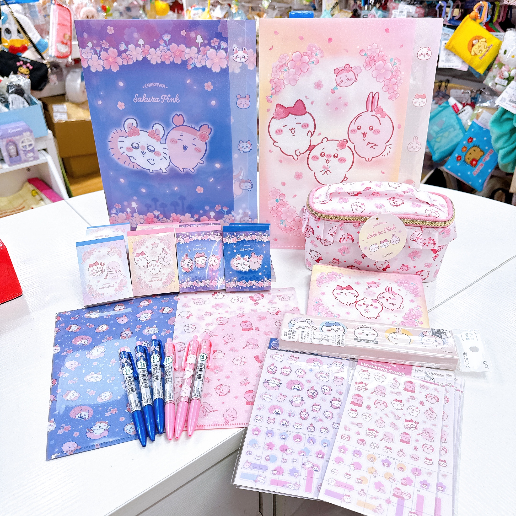 日本直送chiikawa 新款櫻花系列新款文具產品