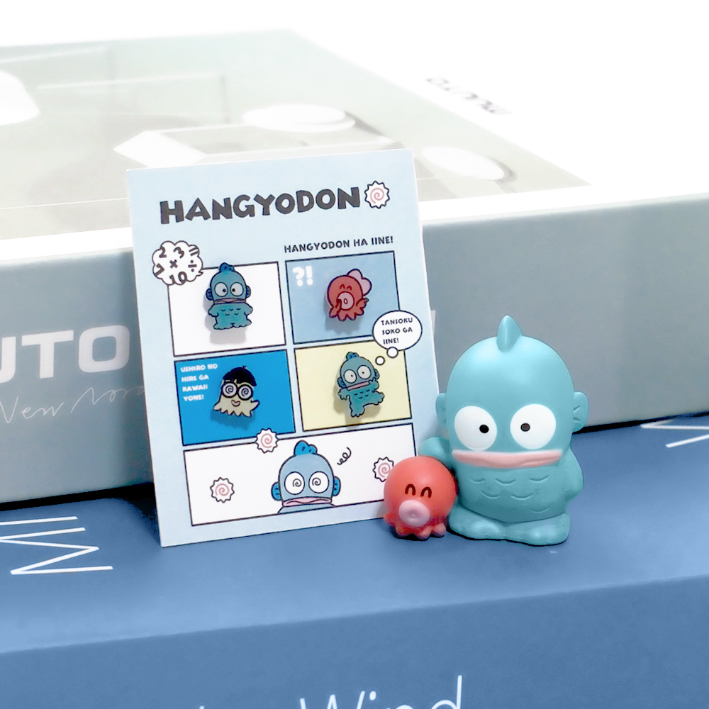 📦訂購 台灣限定 三麗鷗SanrioＸSTORY 故事銀飾 Hangyodon 星球系列 水怪 耳環