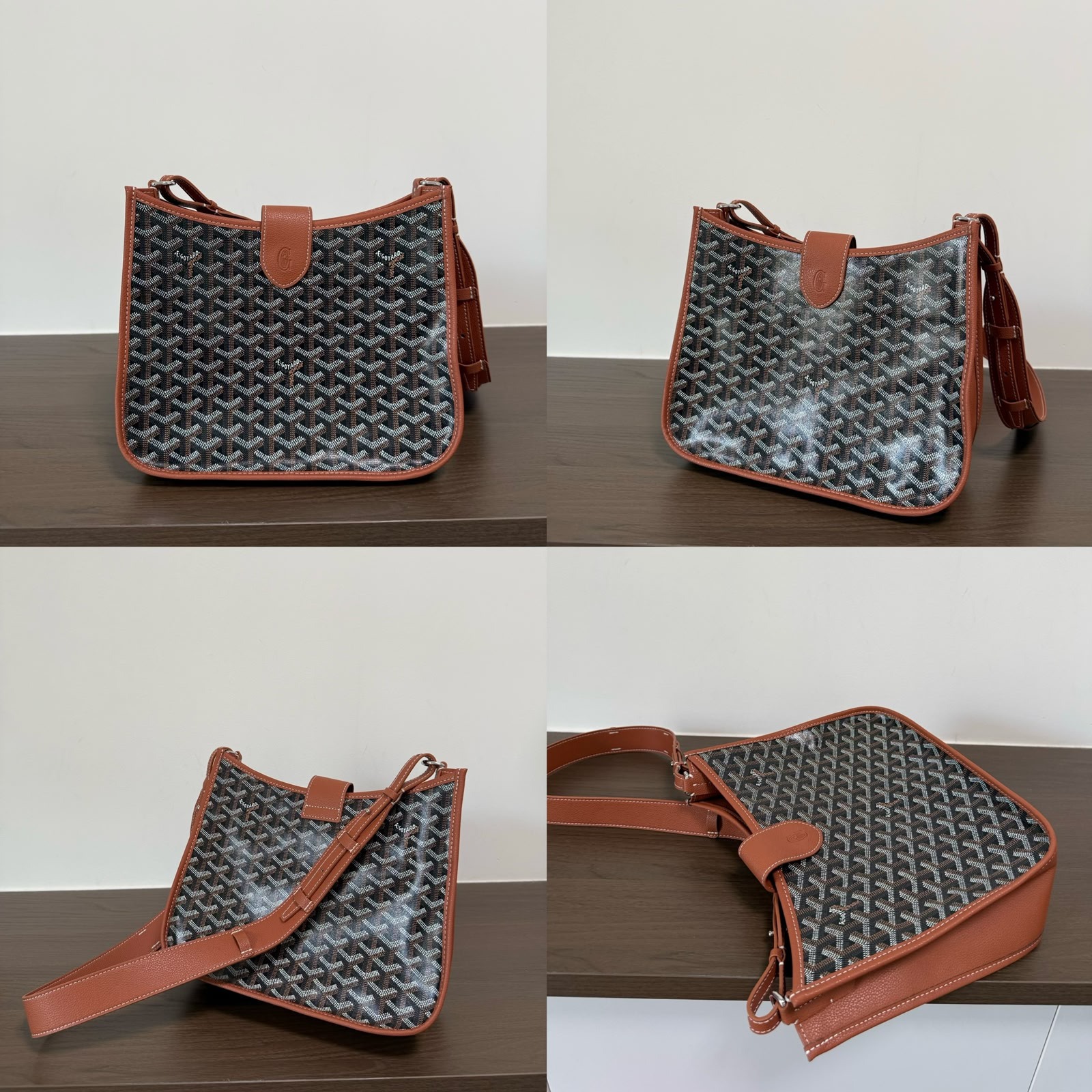 Goyard musette伊芙琳斜挎包 禮盒包裝
