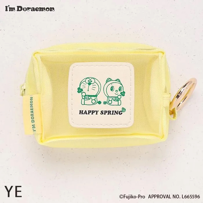 [訂購] 多啦A夢掛扣袋 小物袋 Doraemon生活 Pouch｜四葉草系列