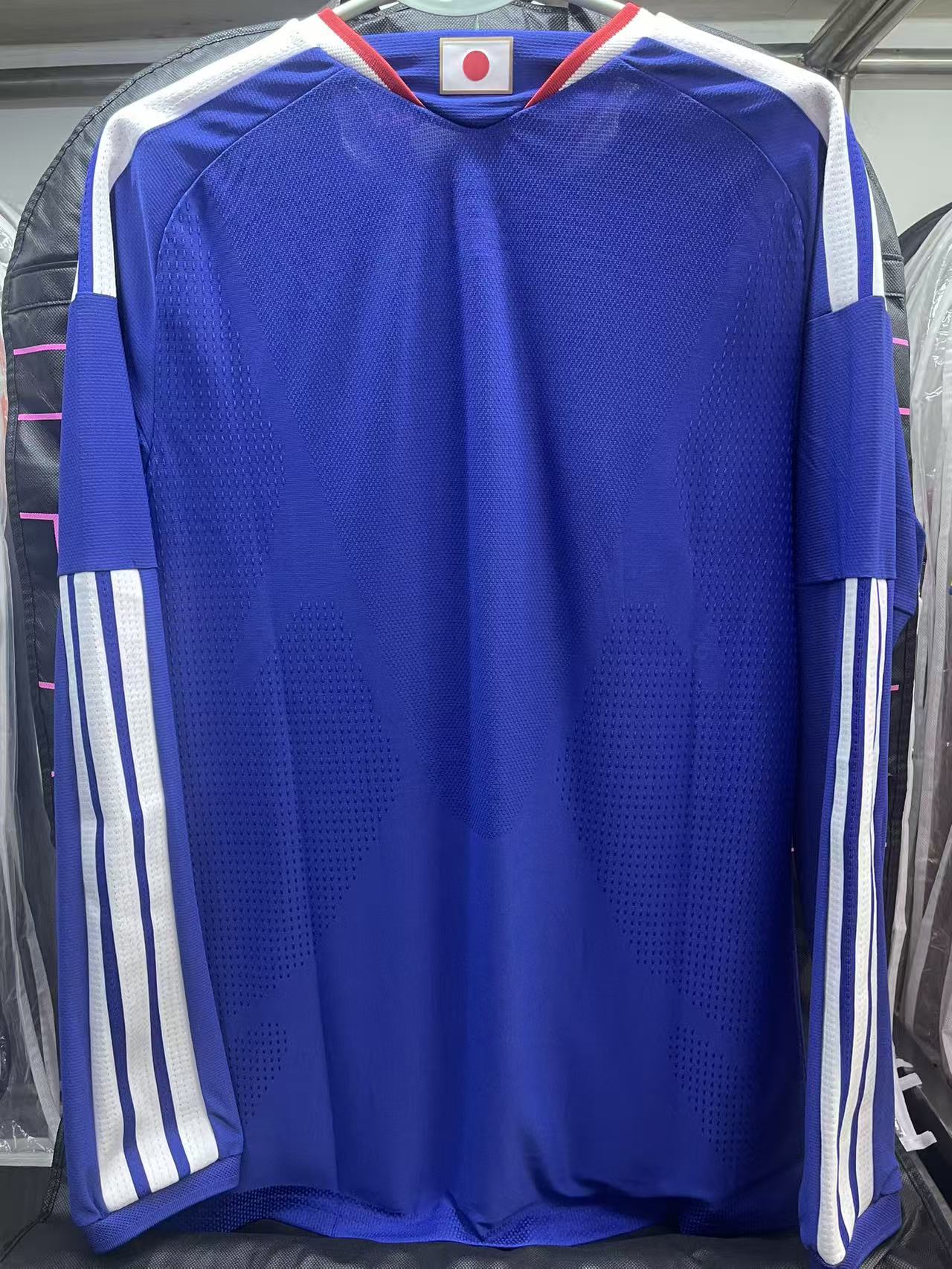 2026 Japan Home Long Sleeve Authentic Shirt JZ9681