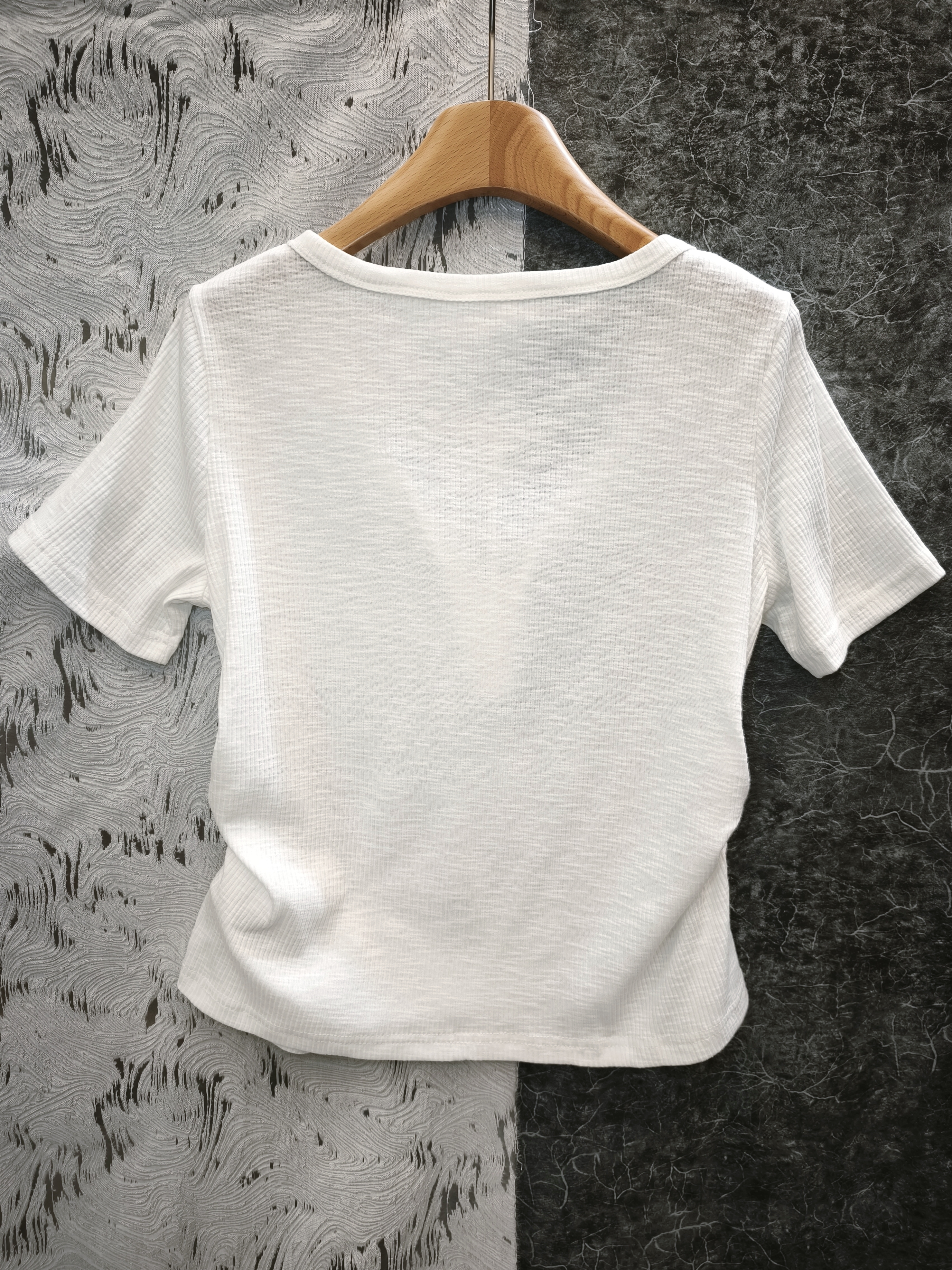 假兩件羅紋上衣