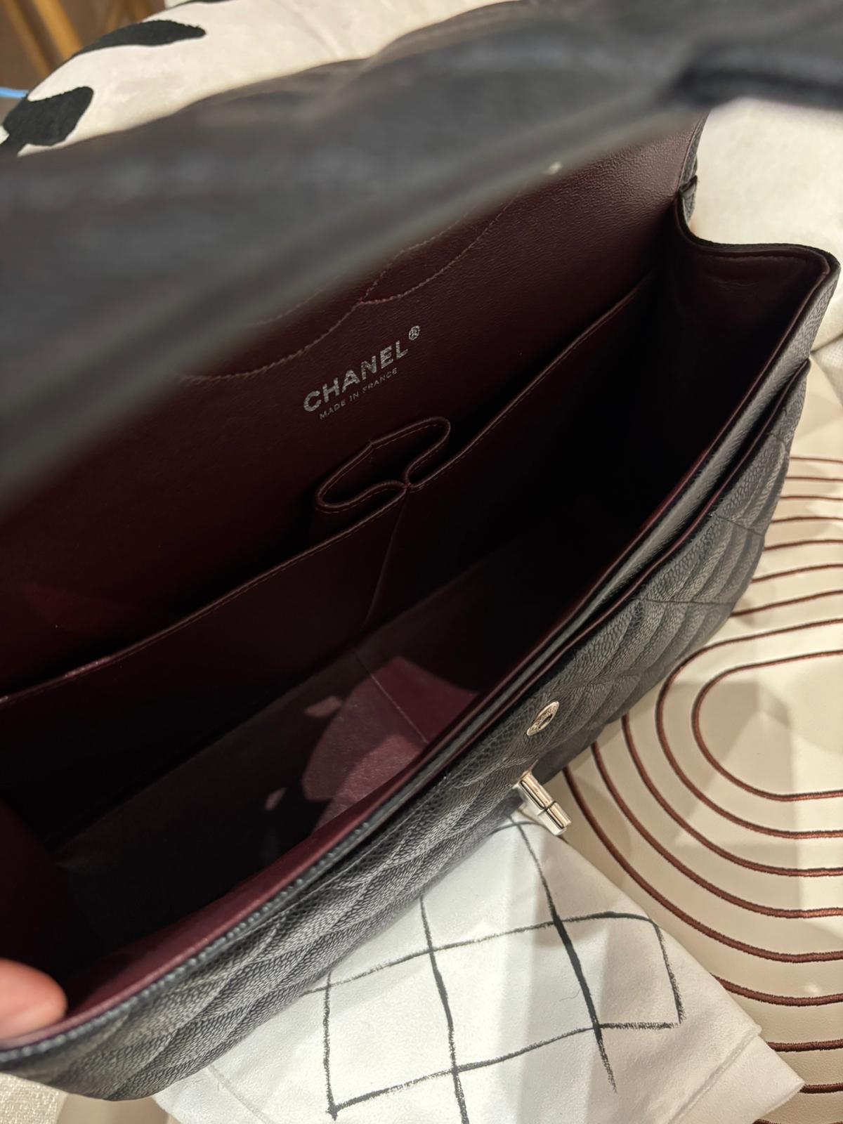 Chanel classic flap 30cm,jumbo,A58600 cf30 100%Authentic ,98%new ✅16card ✅塵袋✅box