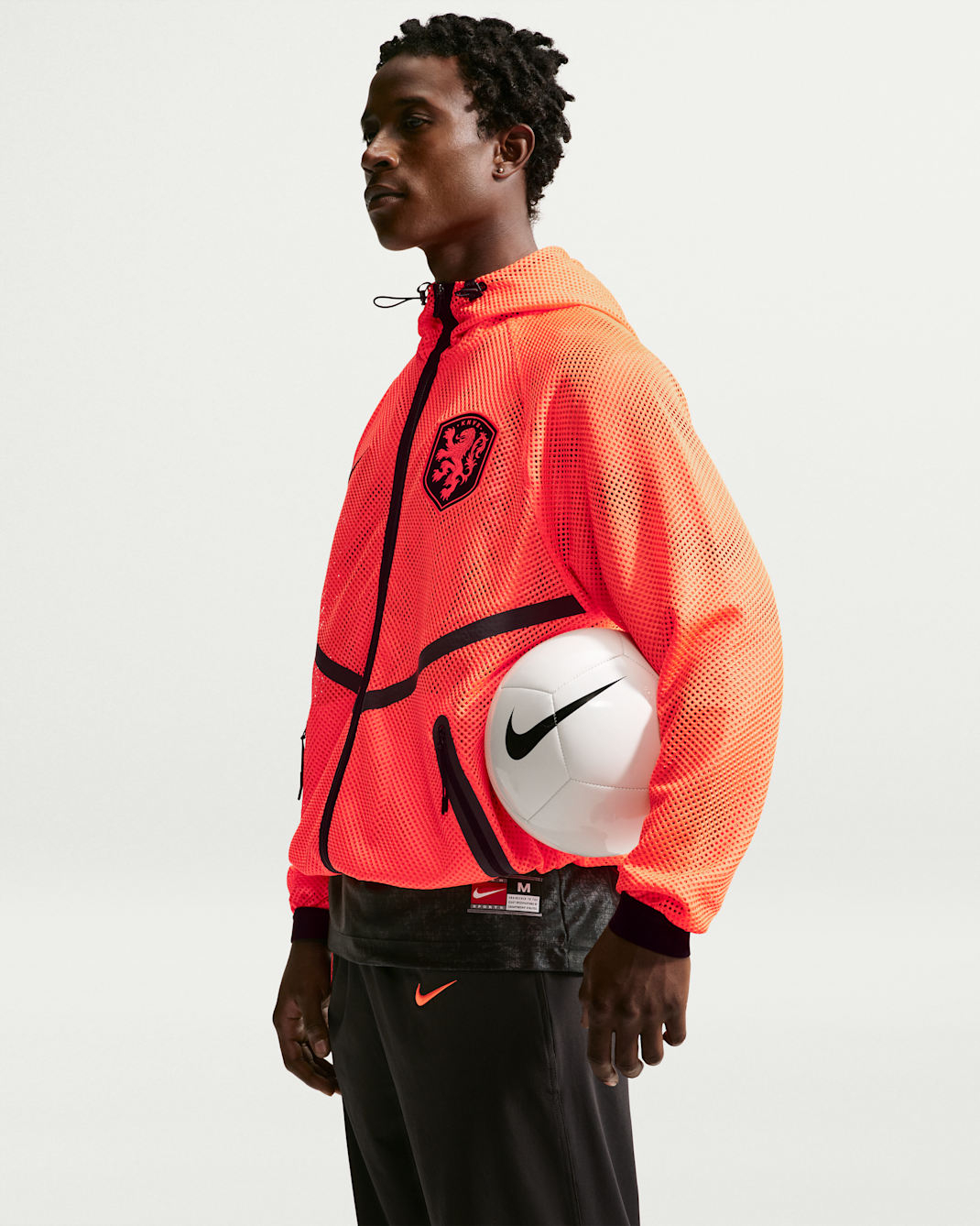 🦁球員同款 Nike Netherlands 荷蘭 2026-28 雙層網眼進場外套 IH1765