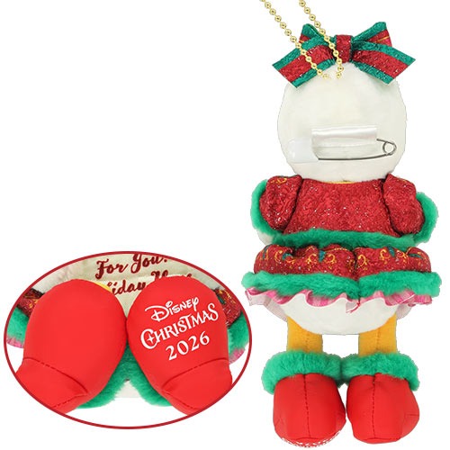 [訂購] [東京迪士尼] ❄️ TOKYO DISNEY CHRISTMAS 2026 DAISY 吊飾 {TF2610161}