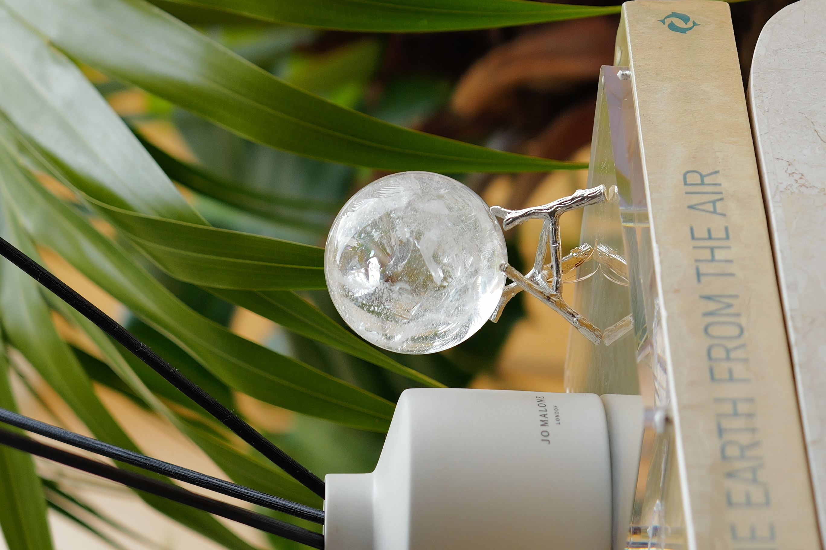  ༒6.45cm白水晶球༒ 1158C2JGM83-RA*7T8