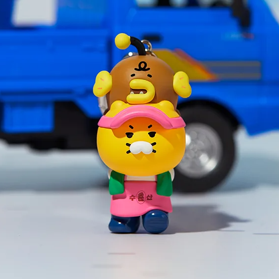 [Kakao Friends] 春植漁市場 Figure Keyring (4款)