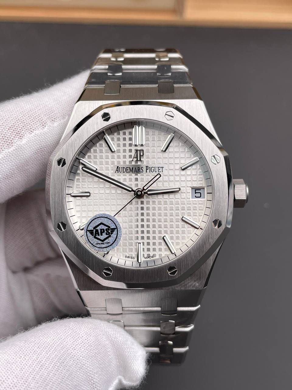 🚀爱彼皇家橡树15500 白/41mm/4302机💯