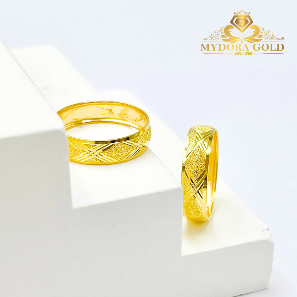 MYDORA Cincin Belah Rotan Arjuna Klasik l EMAS 916/22K