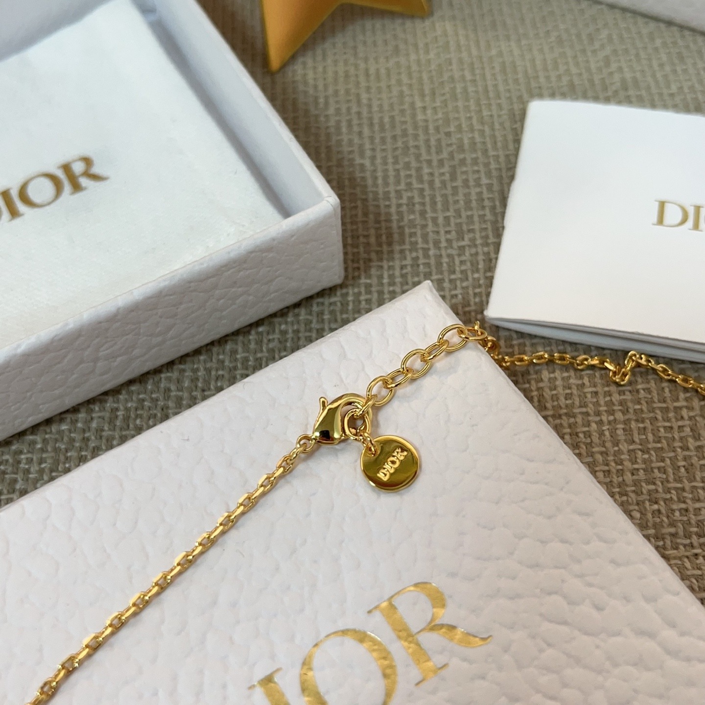 【原單】DIOR Petit CD 圓形手鍊/項鏈 連禮盒