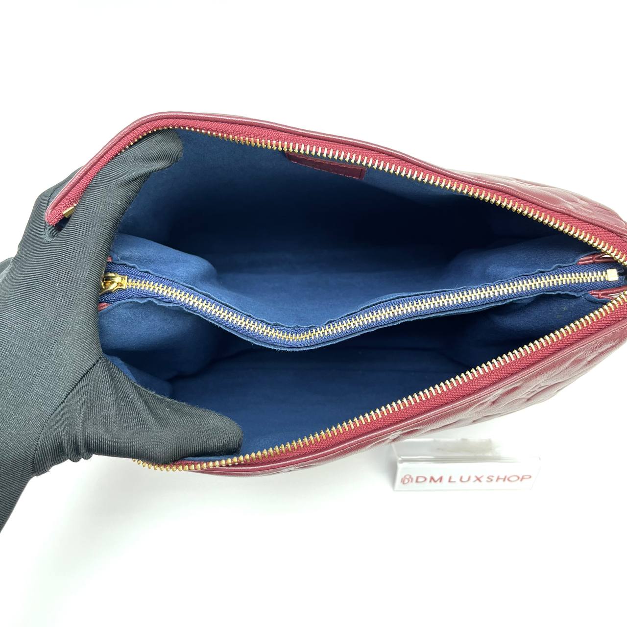 LV Coussin PM Maroon GHW