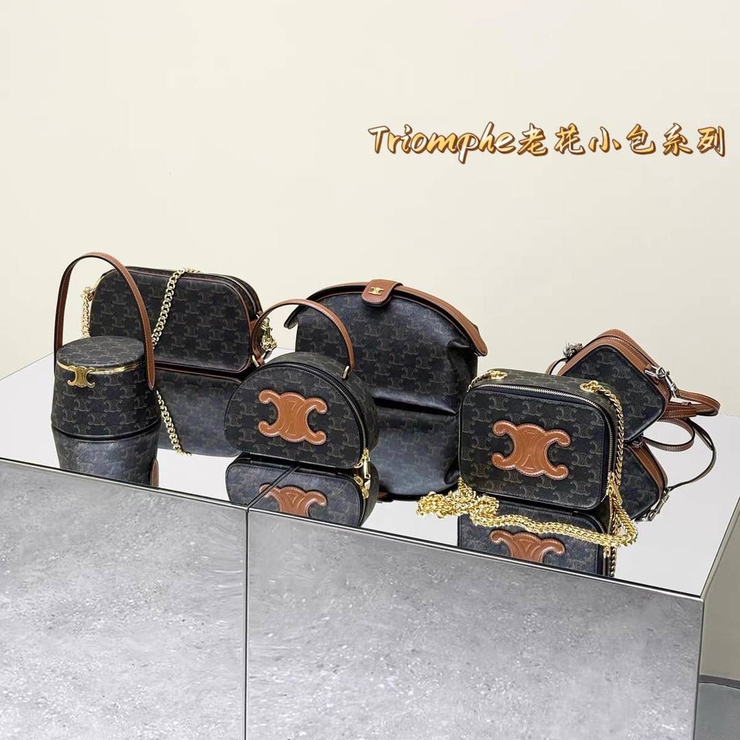 Triomple老花小包系列 做人群中最独一无二的𝗖𝗘𝗟𝗜𝗡𝗘女孩🧚‍♀️这么多精致可爱的小包，真的很难逃过一劫呀！