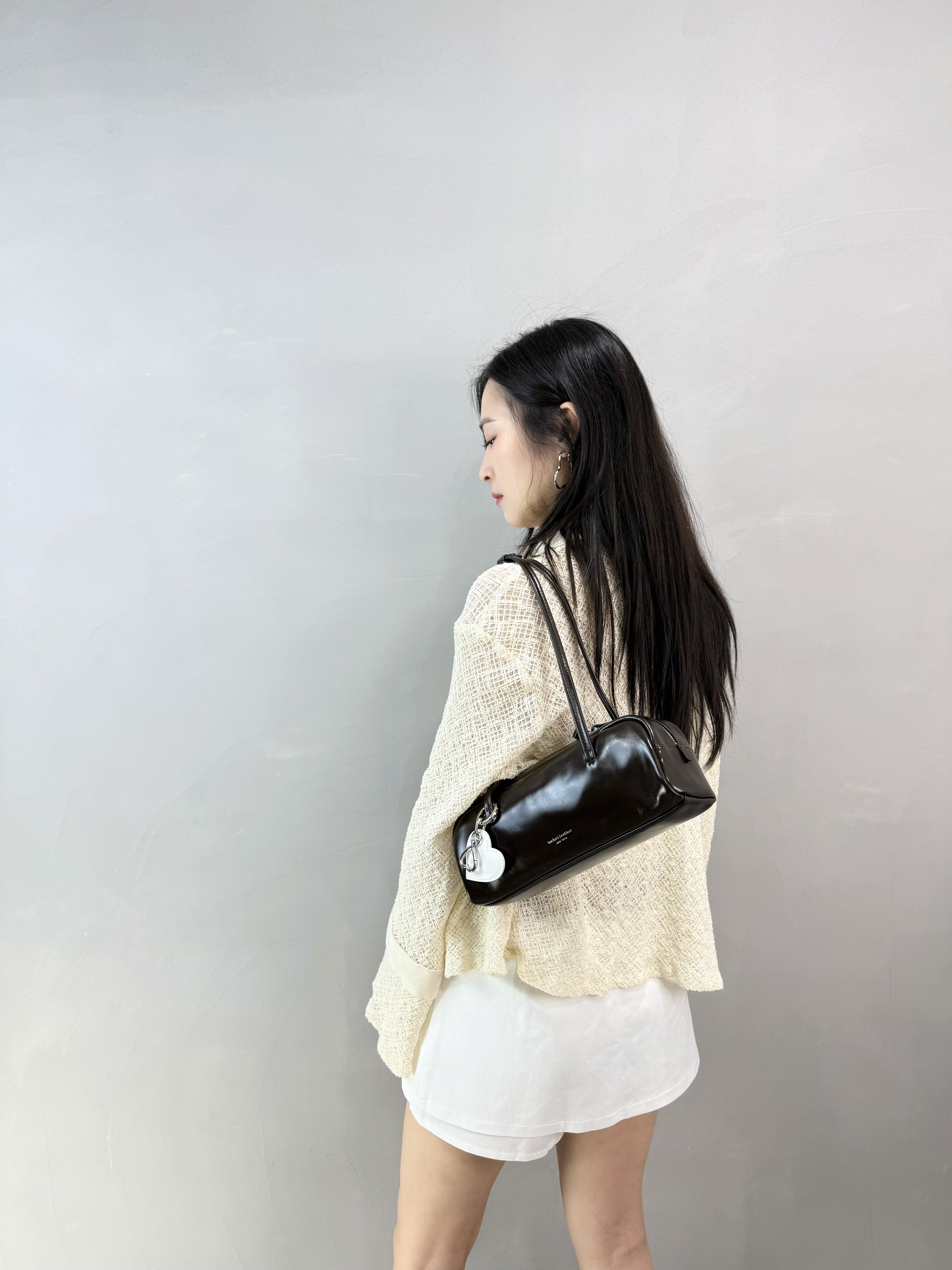 K87 兩著綁帶通花Top