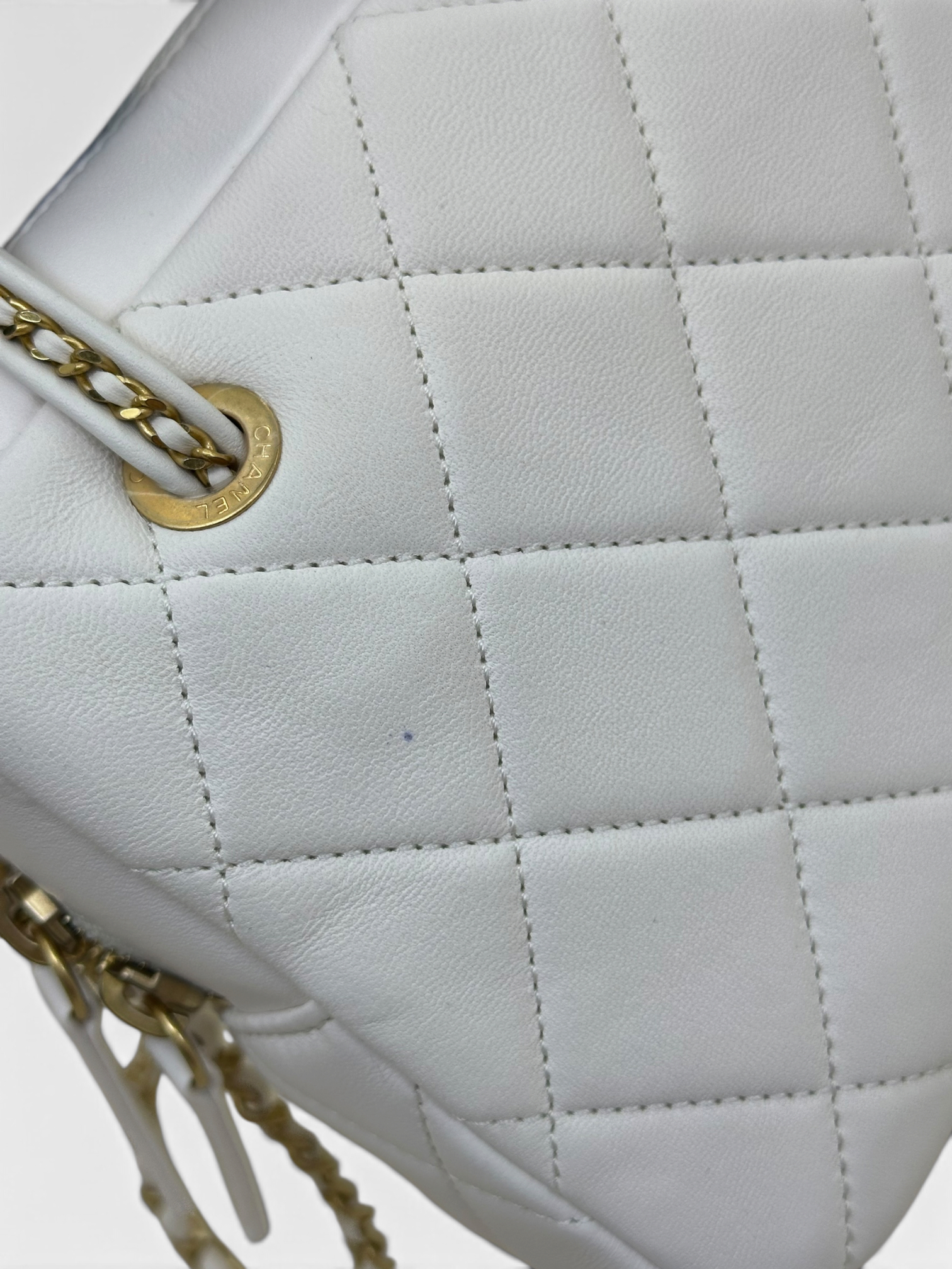 Pre-Owned CHANEL Top Handle Bowling Bag / Product Code: K090406