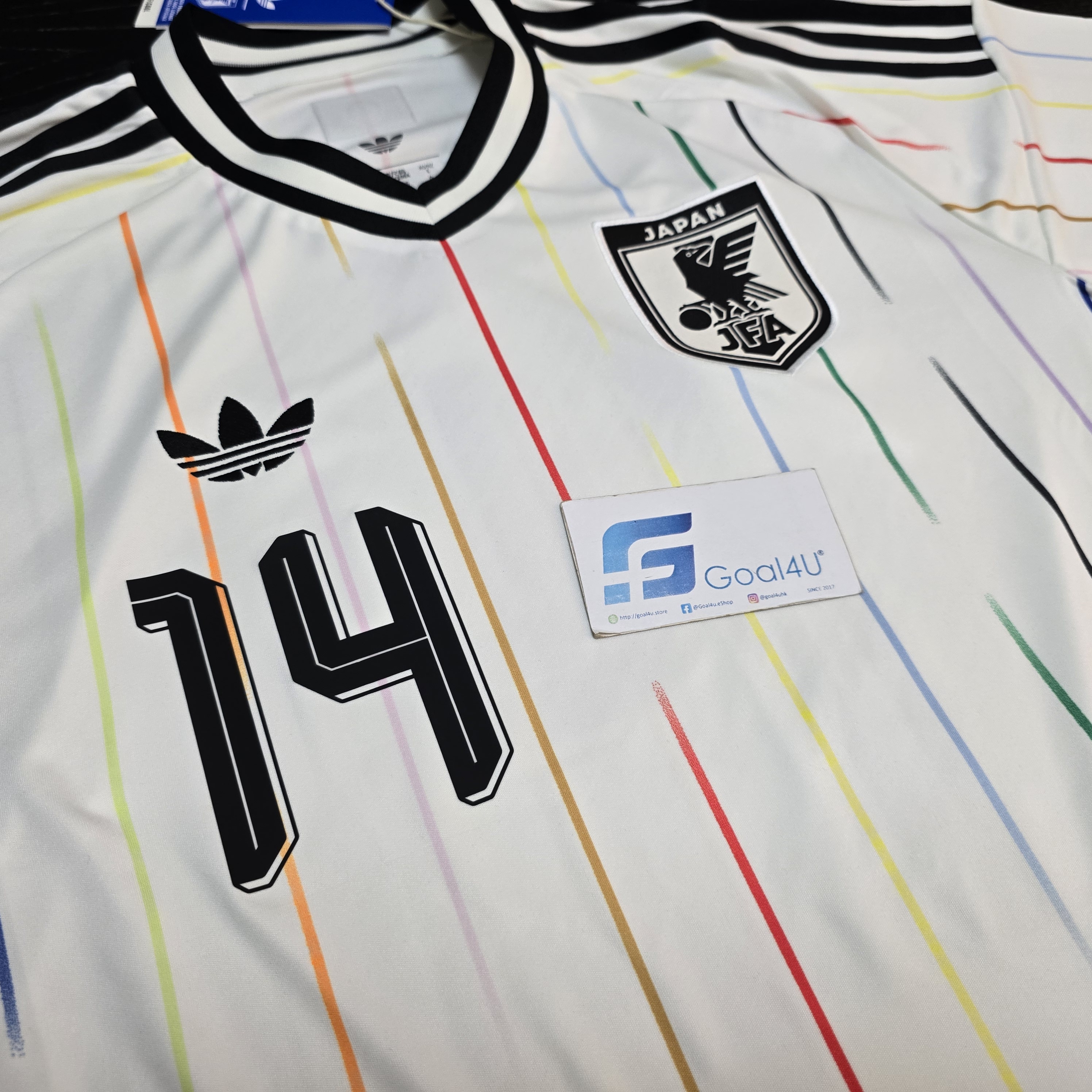 #部分碼現貨 Adidas Japan 日本國家隊 2026-27 作客球迷版球衣 (可加印字及臂章) JN1872