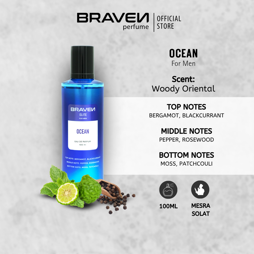 Braven Perfume - Ocean 100ml