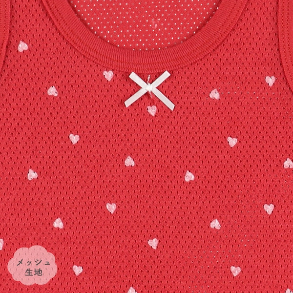 🇯🇵預訂 日本直送🇯🇵清爽材質草莓愛心滿印絲帶純棉網眼背心包屁衣三件套