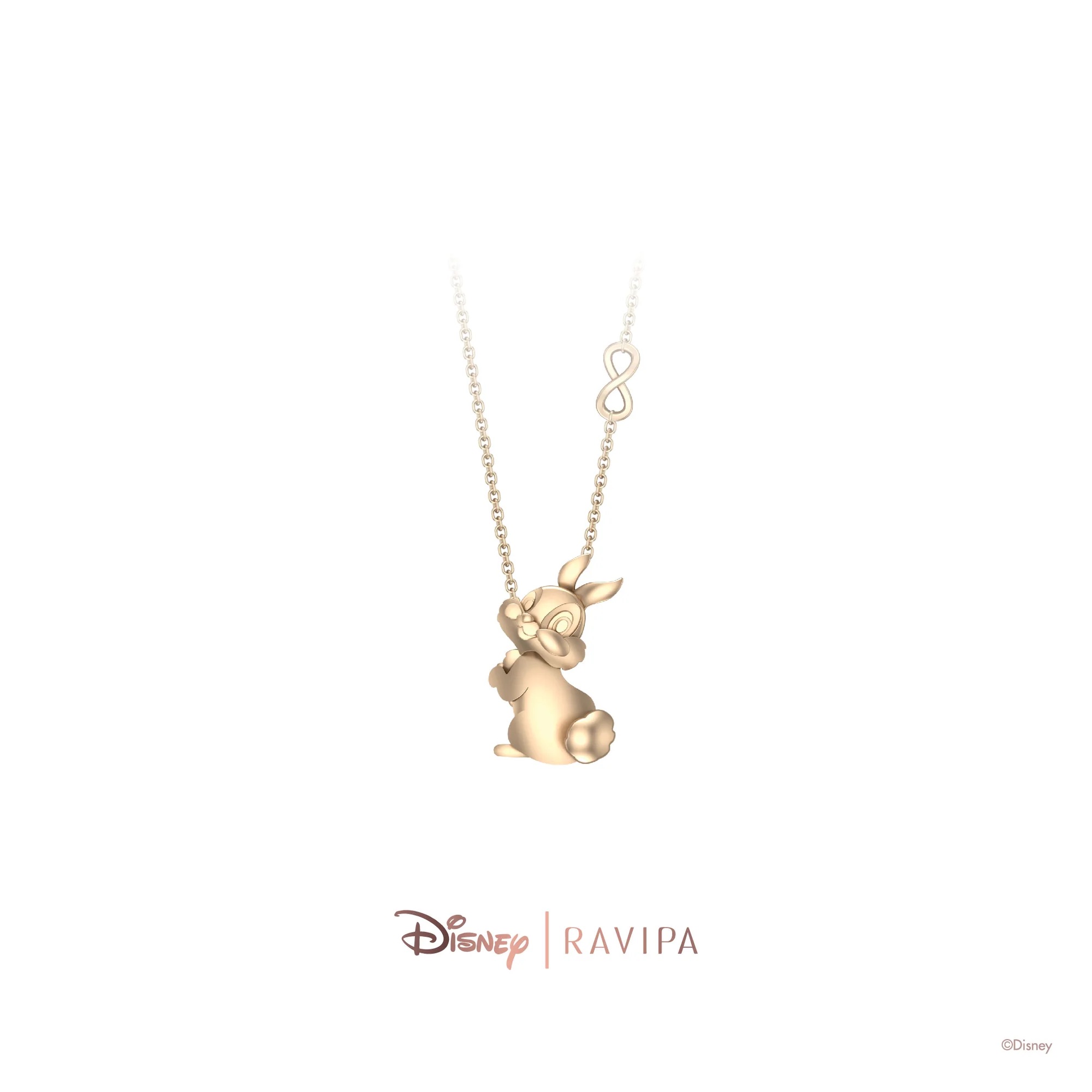 📦訂購 泰國代購 RAVIPA Disney Miss Bunny Gold Necklace 兔小姐頸鏈