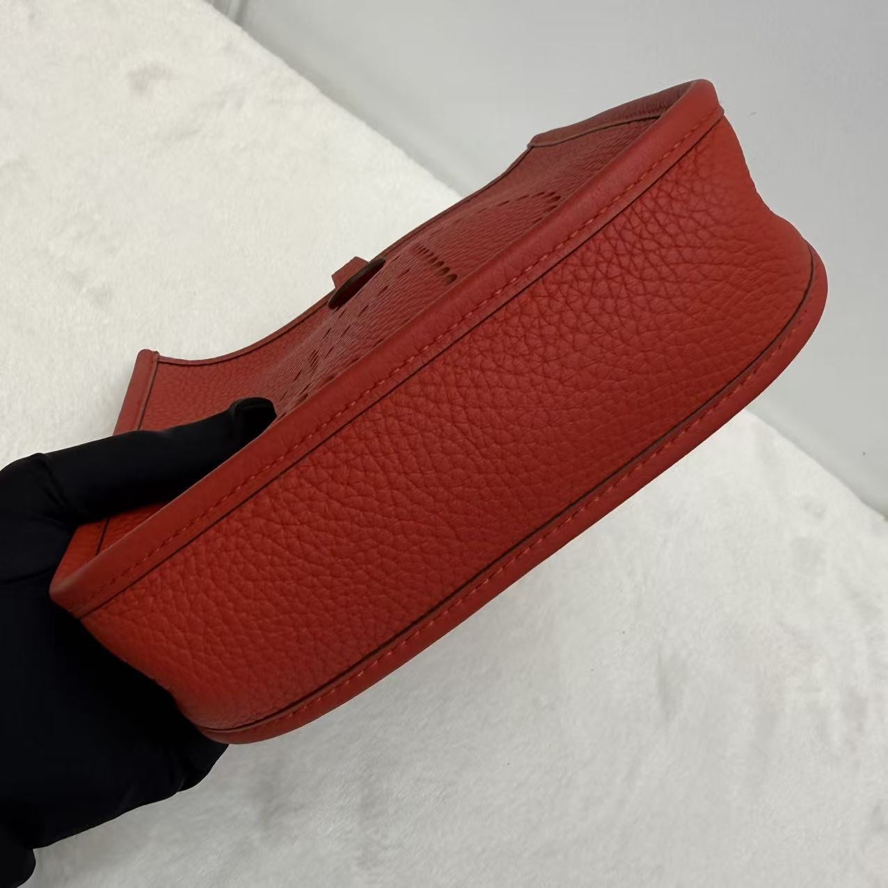 Hermes愛馬仕包 伊芙琳mini Evelyne迷你版斜挎包