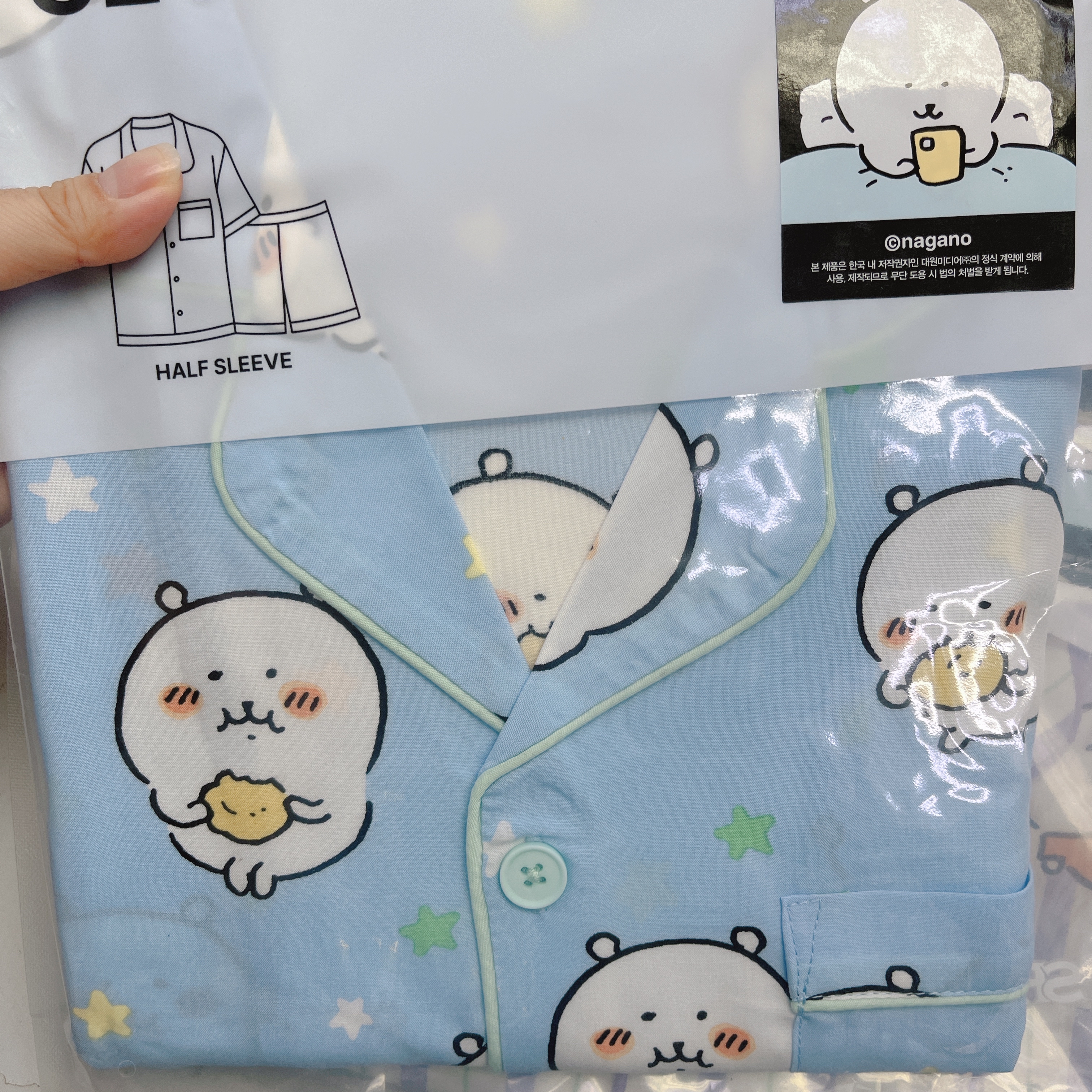 韓國預訂📍韓國Joke Bear得意圖案夏日睡衣套裝