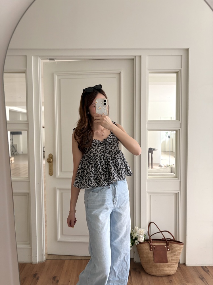 La Fleur Ruffle Blouse