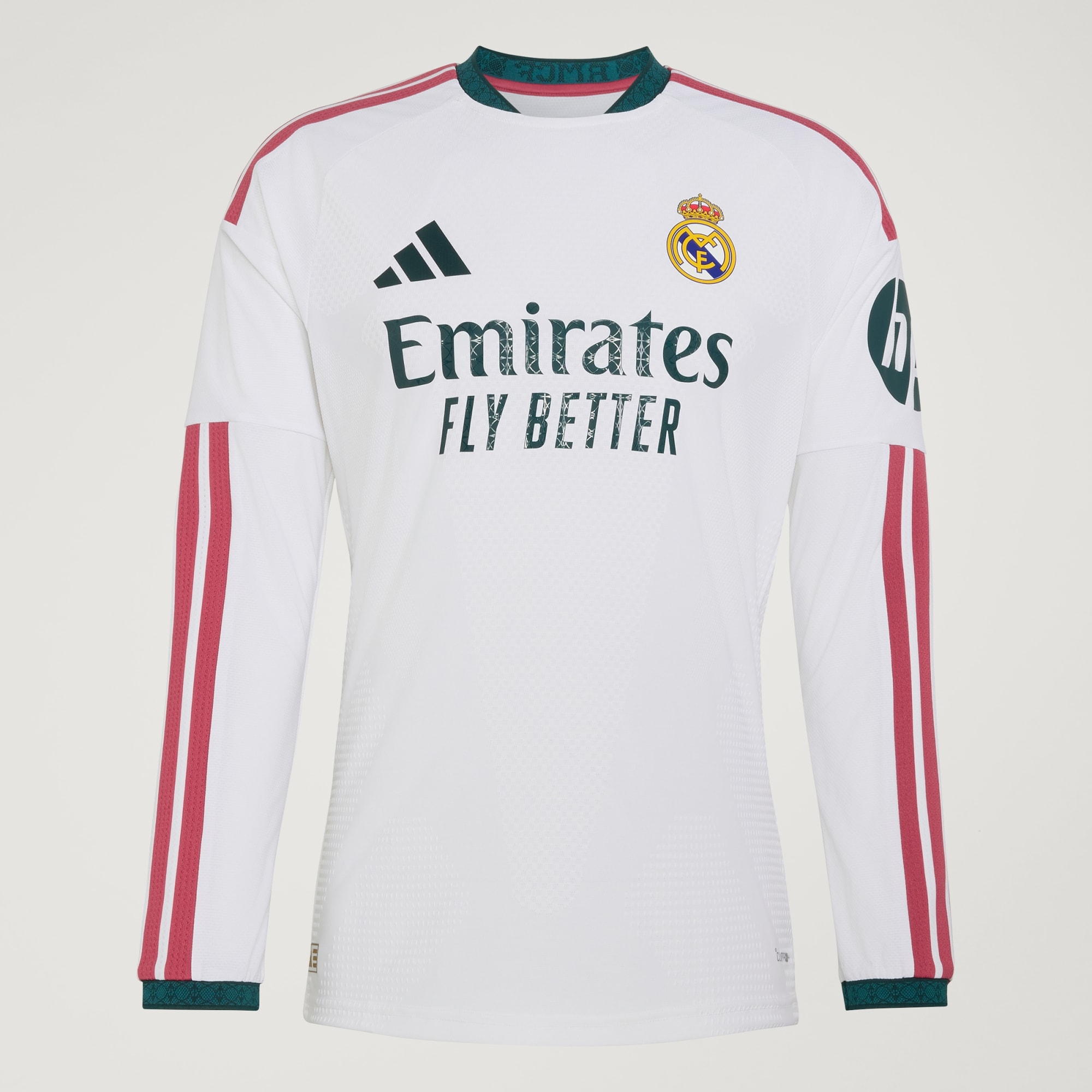 👑💎好比皇冠上鑽石與珍珠 Adidas Real Madrid 皇家馬德里 2026-27 主場長袖球員版球衣 (可加印字章) KC3943