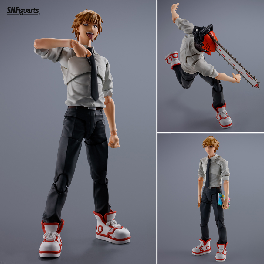 (預訂訂金 $100) (總價 $352) Bandai S.H.Figuarts 電鋸人 淀治 (再版) (行版) SHF Chainsaw Man Denji