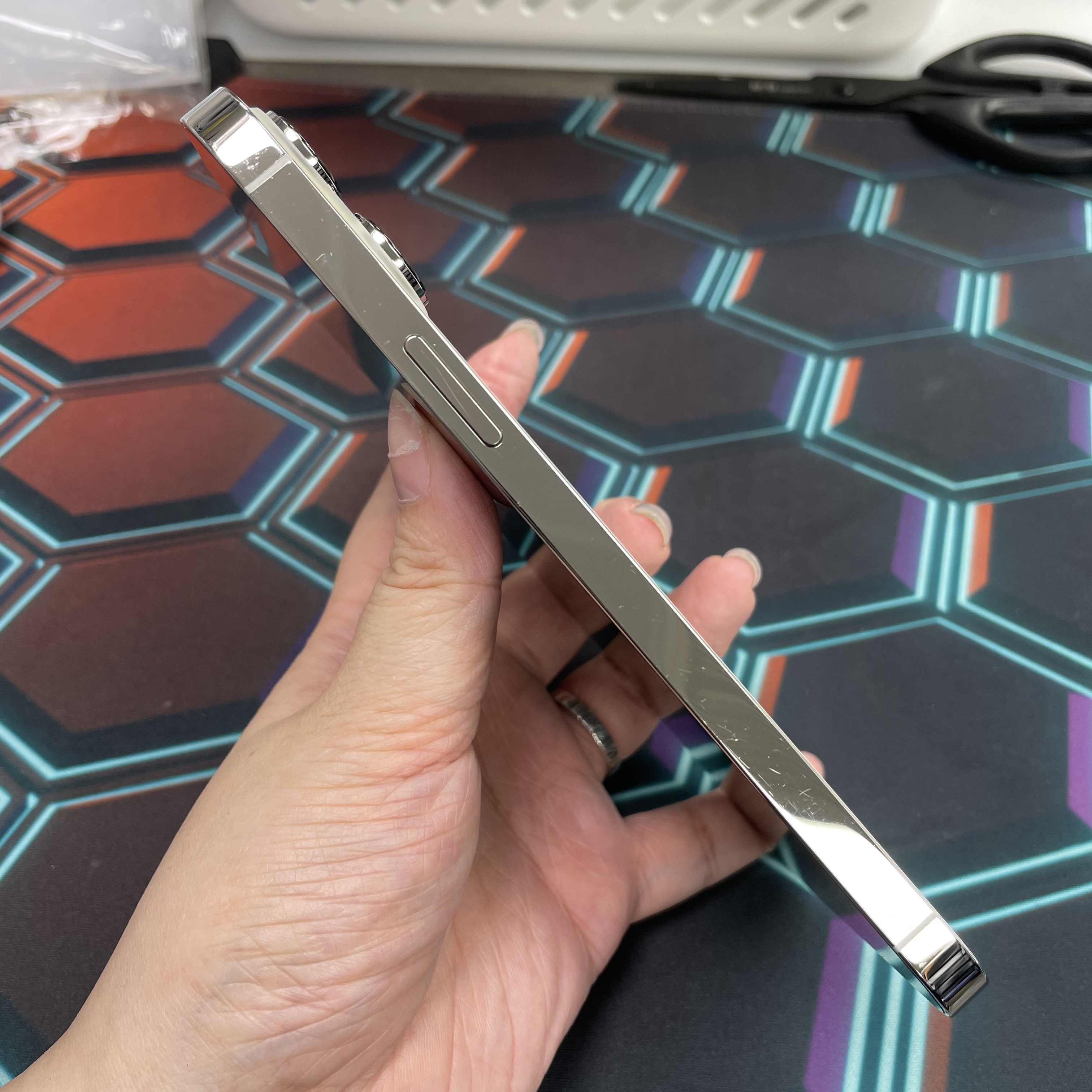 *7105 13 Pro max 勁靚機 256GB 電100 白色 white