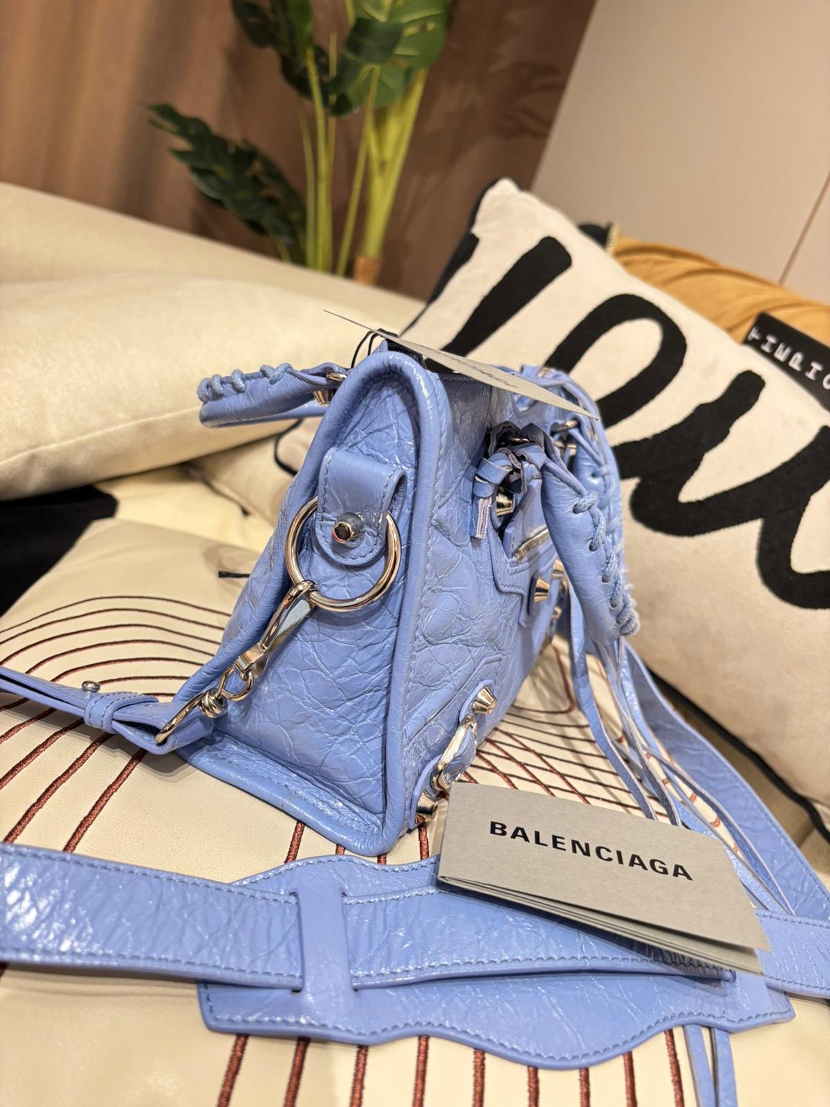 BALENCIAGA Mini City 2 way bag 300295 98%new ✅tap,booklet ✅dust bag 