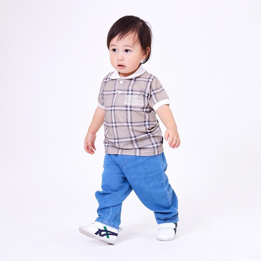 Polo Baby Polo拼色短袖衣 3色可選 80/90cm