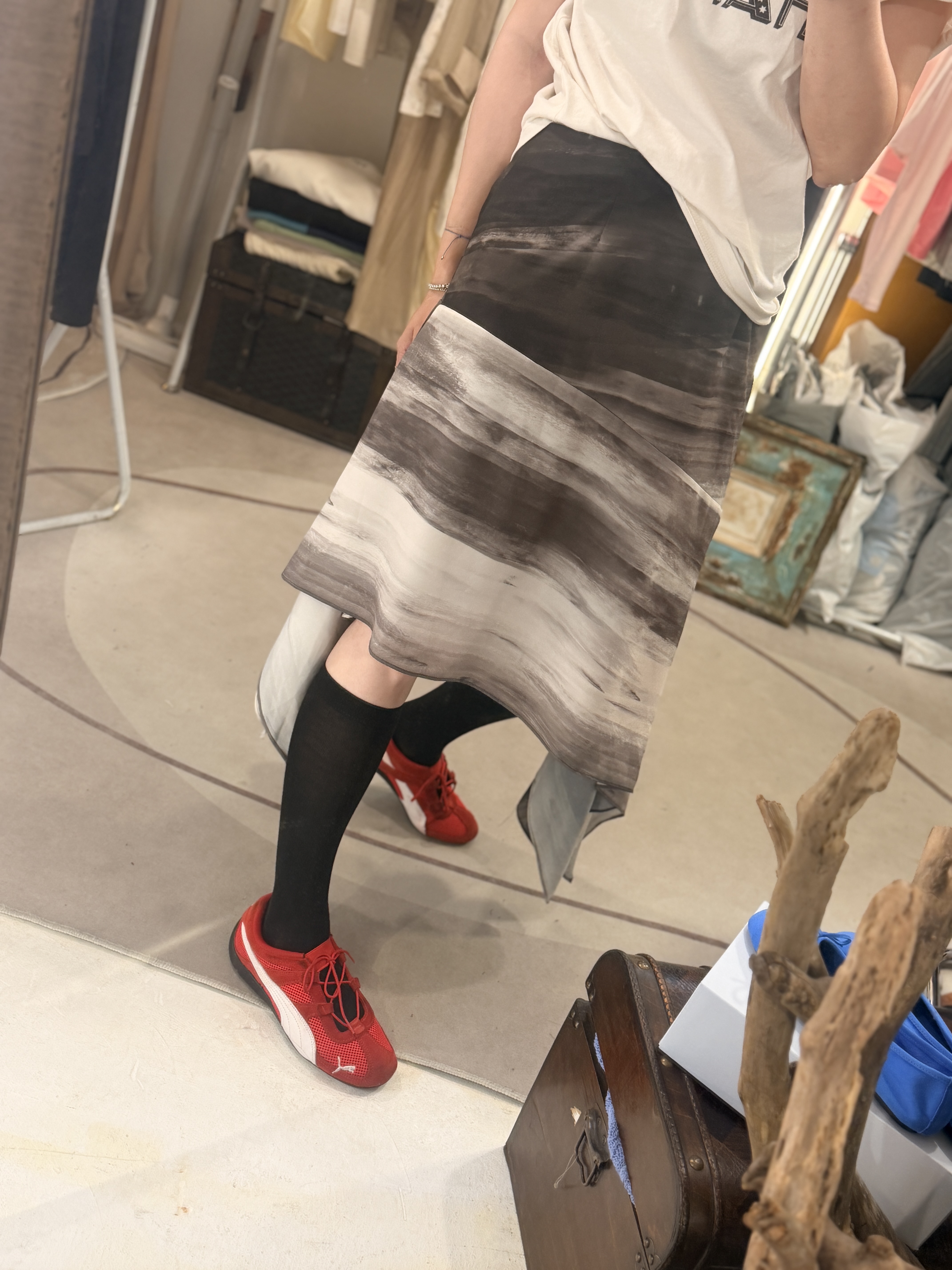 Ink skirt