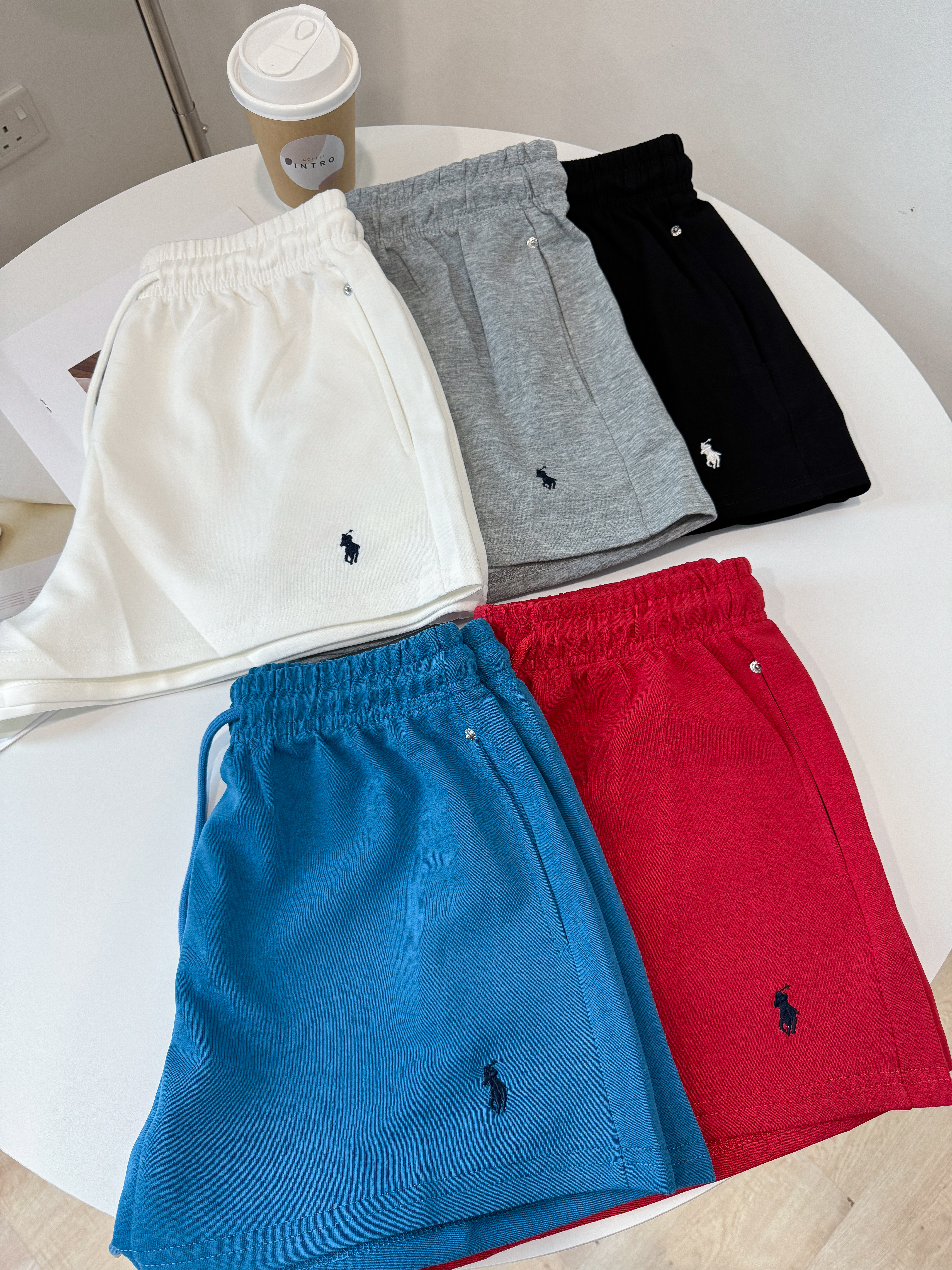 不起球!不起毛!质量巨好！Polo Embroidery Casual Short 小马🐴保罗刺绣休闲运动短裤 (5 Colours)