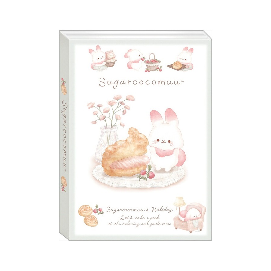 現貨｜San-X Sugarcocomuu 棉花糖兔 Sugarcocomuu's Holiday系列 日本製 便條紙 Memo Notepad (MH33302)