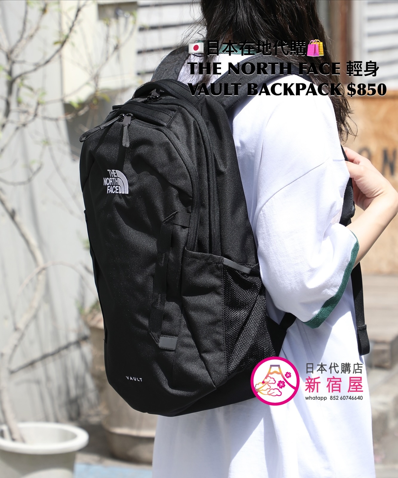 THE NORTH FACE 輕身/容量大 VAULT BACKPACK 